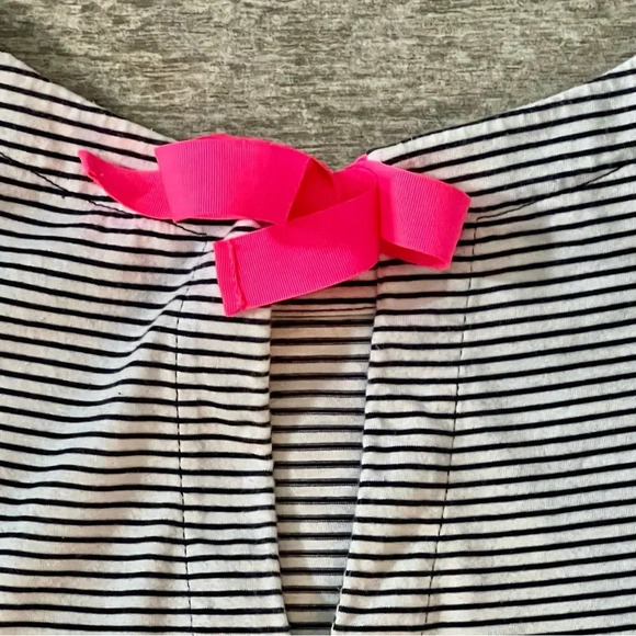 LILLY PULITZER Noelle Striped Shift Dress in Blue White Pink Cotton Size XS - Picture 4 of 9